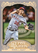 Load image into Gallery viewer, 2012 Topps Gypsy Queen Jered Weaver  # 271a Los Angeles Angels
