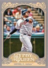 Load image into Gallery viewer, 2012 Topps Gypsy Queen Carlos Santana  # 285 Cleveland Indians
