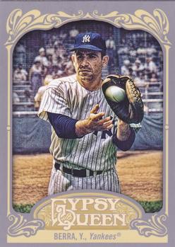 2012 Topps Gypsy Queen Yogi Berra  # 293 New York Yankees