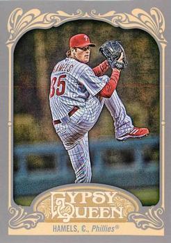 2012 Topps Gypsy Queen Cole Hamels  # 30 Philadelphia Phillies