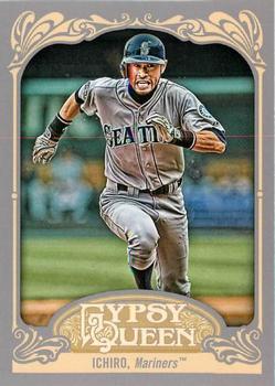 2012 Topps Gypsy Queen Ichiro Suzuki  # 40a Seattle Mariners