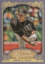 Load image into Gallery viewer, 2012 Topps Gypsy Queen Anibal Sanchez  # 13 Miami Marlins
