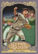 Load image into Gallery viewer, 2012 Topps Gypsy Queen Matt Cain  # 24 San Francisco Giants
