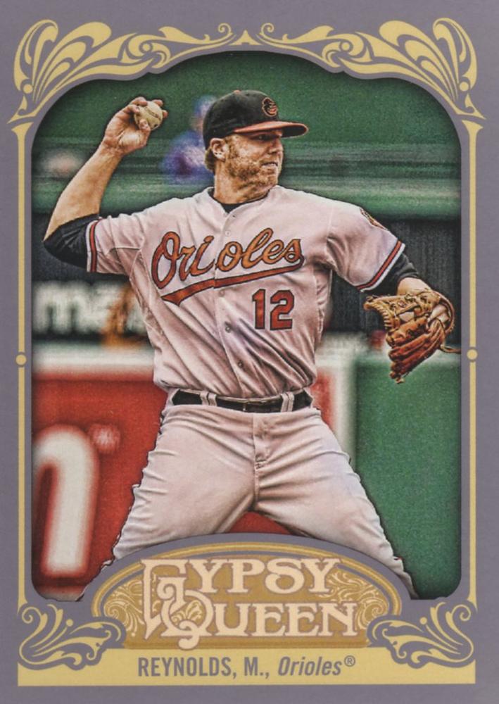 2012 Topps Gypsy Queen Mark Reynolds  # 27 Baltimore Orioles