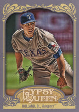Load image into Gallery viewer, 2012 Topps Gypsy Queen Derek Holland  # 47 Texas Rangers

