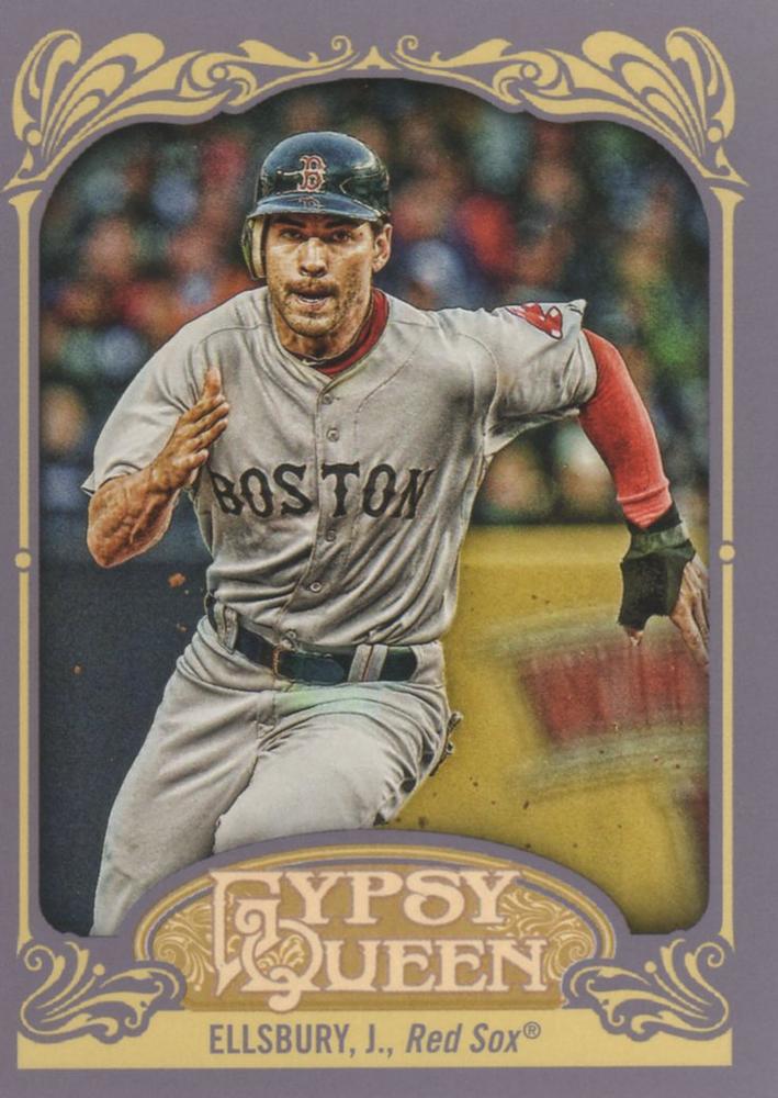 2012 Topps Gypsy Queen Jacoby Ellsbury  # 60a Boston Red Sox