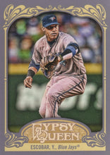 Load image into Gallery viewer, 2012 Topps Gypsy Queen Yunel Escobar  # 61 Toronto Blue Jays
