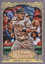 Load image into Gallery viewer, 2012 Topps Gypsy Queen Melky Cabrera  # 79 San Francisco Giants
