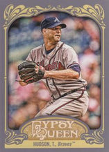 Load image into Gallery viewer, 2012 Topps Gypsy Queen Tim Hudson  # 91 Atlanta Braves
