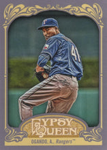 Load image into Gallery viewer, 2012 Topps Gypsy Queen Alexi Ogando  # 96 Texas Rangers
