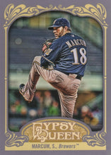 Load image into Gallery viewer, 2012 Topps Gypsy Queen Shaun Marcum  # 103 Milwaukee Brewers
