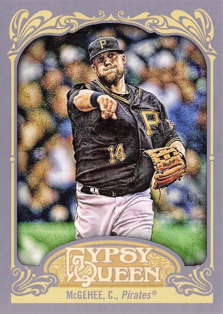 2012 Topps Gypsy Queen Casey McGehee  # 122 Pittsburgh Pirates