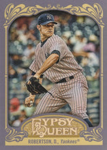 将图片加载到图库查看器，2012 Topps Gypsy Queen David Robertson  # 125 New York Yankees
