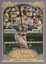 将图片加载到图库查看器，2012 Topps Gypsy Queen Grady Sizemore  # 128 Cleveland Indians
