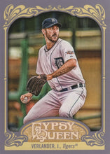 Load image into Gallery viewer, 2012 Topps Gypsy Queen Justin Verlander  # 130 Detroit Tigers
