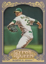 Load image into Gallery viewer, 2012 Topps Gypsy Queen Brandon McCarthy  # 132 Oakland Athletics
