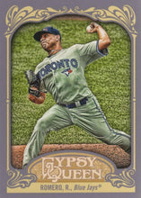 تحميل الصورة إلى عارض المعرض، 2012 Topps Gypsy Queen Ricky Romero # 168 Toronto Blue Jays
