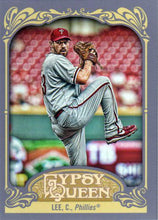 Load image into Gallery viewer, 2012 Topps Gypsy Queen Cliff Lee  # 170a Philadelphia Phillies
