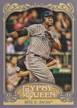 将图片加载到图库查看器，2012 Topps Gypsy Queen David Ortiz  # 173 Boston Red Sox
