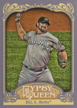 Load image into Gallery viewer, 2012 Topps Gypsy Queen Heath Bell  # 183 Miami Marlins

