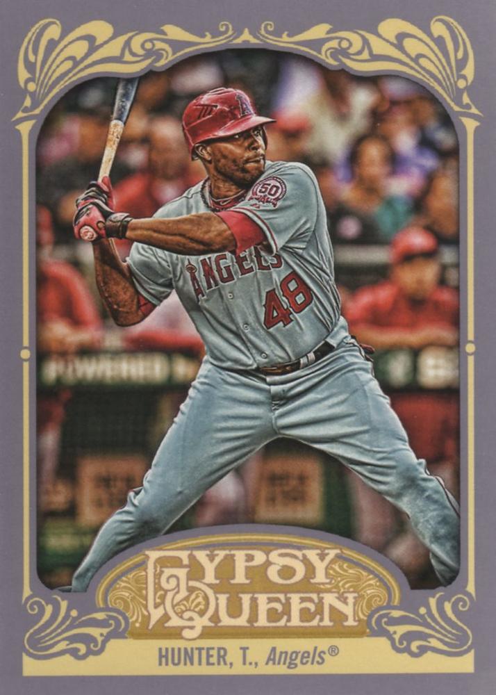 2012 Topps Gypsy Queen Torii Hunter  # 194 Los Angeles Angels