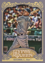 Load image into Gallery viewer, 2012 Topps Gypsy Queen Casey Kotchman  # 199 Tampa Bay Rays
