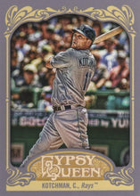 将图片加载到图库查看器，2012 Topps Gypsy Queen Casey Kotchman  # 199 Tampa Bay Rays
