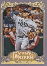 将图片加载到图库查看器，2012 Topps Gypsy Queen Evan Longoria  # 230a Tampa Bay Rays
