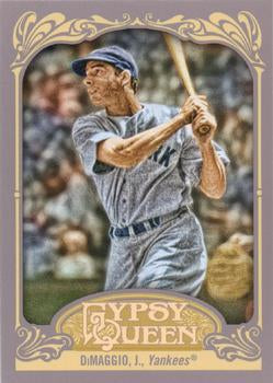 2012 Topps Gypsy Queen Joe DiMaggio  # 232a New York Yankees