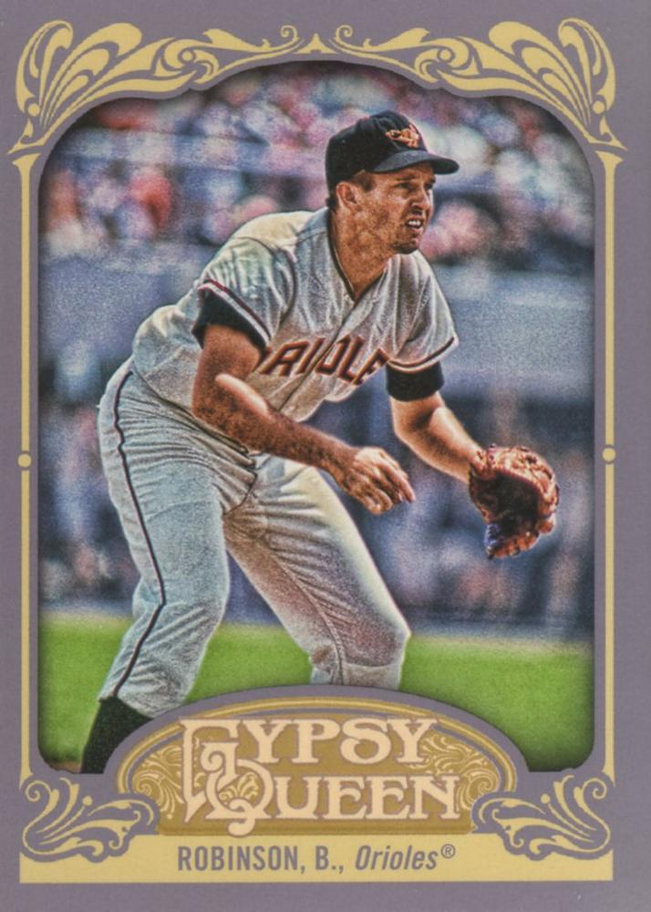 2012 Topps Gypsy Queen Brooks Robinson  # 254 Baltimore Orioles