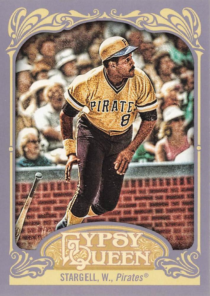 2012 Topps Gypsy Queen Willie Stargell  # 269 Pittsburgh Pirates