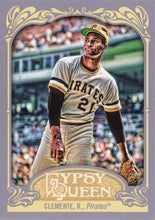 Load image into Gallery viewer, 2012 Topps Gypsy Queen Roberto Clemente  # 270a Pittsburgh Pirates

