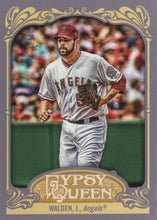 تحميل الصورة إلى عارض المعرض، 2012 Topps Gypsy Queen Jordan Walden # 282 Los Angeles Angels
