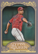 Load image into Gallery viewer, 2012 Topps Gypsy Queen Gio Gonzalez  # 289 Washington Nationals
