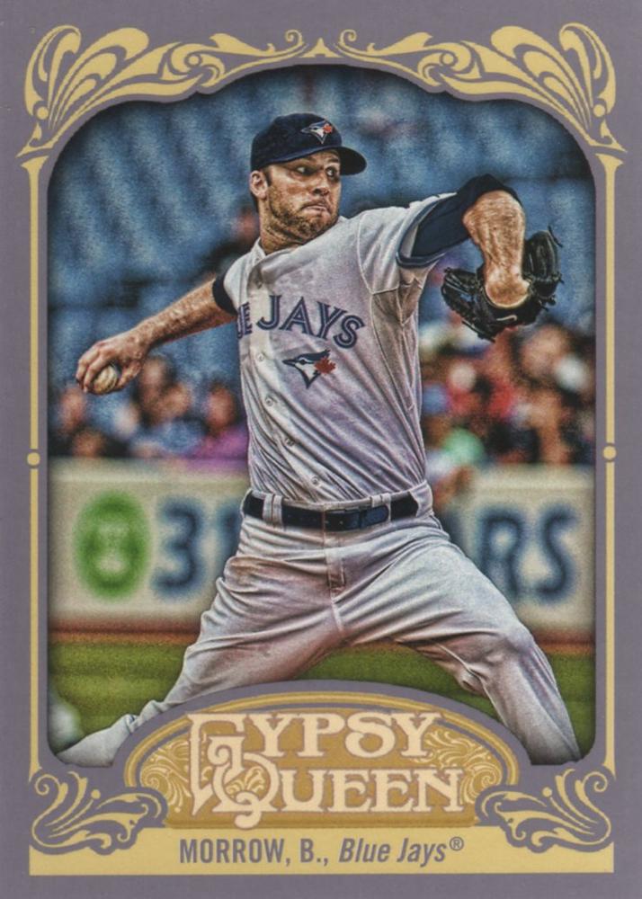 2012 Topps Gypsy Queen Brandon Morrow  # 298 Toronto Blue Jays