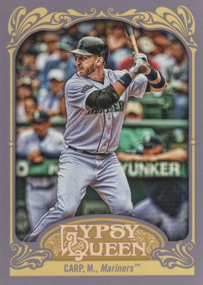 2012 Topps Gypsy Queen Mike Carp  # 299 Seattle Mariners