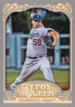 2012 Topps Gypsy Queen Chad Billingsley  # 46 Los Angeles Dodgers