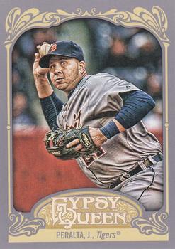 2012 Topps Gypsy Queen Jhonny Peralta  # 62 Detroit Tigers