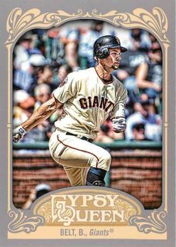 2012 Topps Gypsy Queen Brandon Belt  # 66 San Francisco Giants