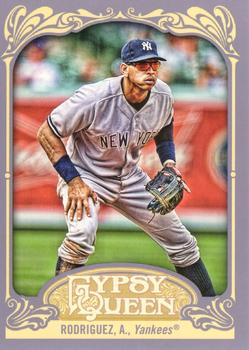 2012 Topps Gypsy Queen Alex Rodriguez  # 68 New York Yankees