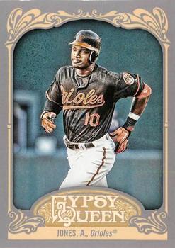 2012 Topps Gypsy Queen Adam Jones  # 85 Baltimore Orioles