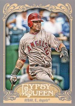 2012 Topps Gypsy Queen Erick Aybar  # 88 Los Angeles Angels