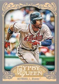 2012 Topps Gypsy Queen Jason Heyward  # 98 Atlanta Braves