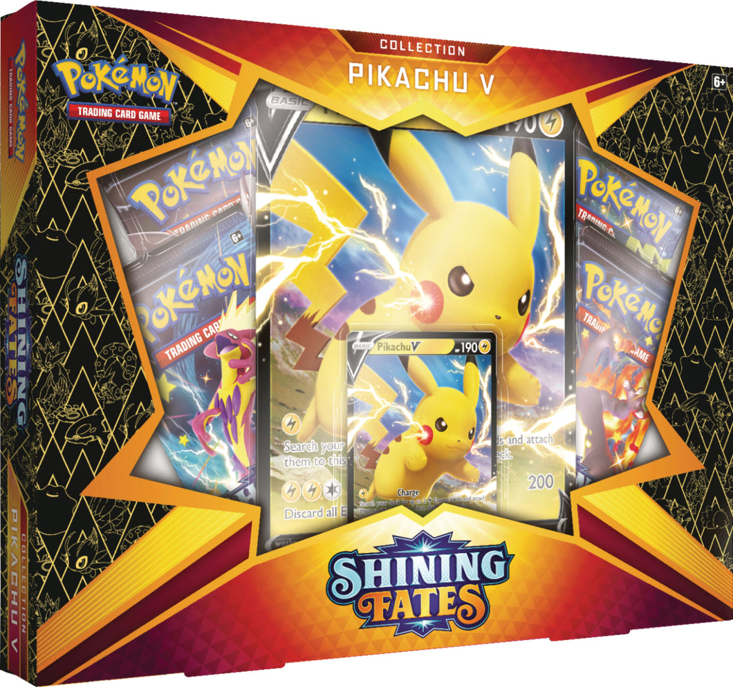 Pokémon TCG Shining Fates Shiny Pikachu V Box Collection