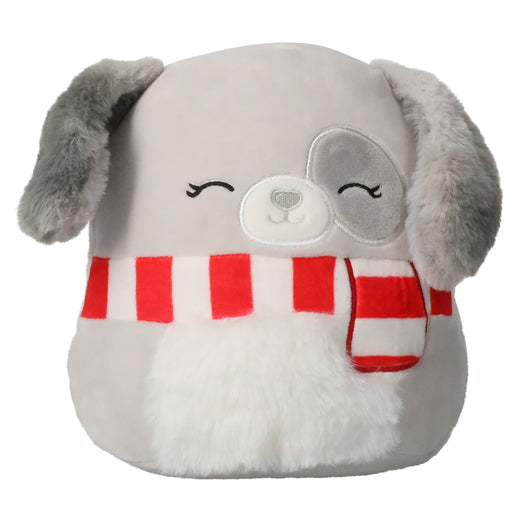 Squishmallows Ivy the Gray Puppy with Scarf 5