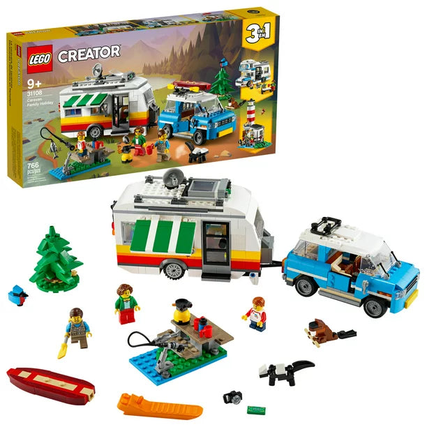 LEGO Creator 3in1 Caravan Family Holiday 31108 (Retired Product)