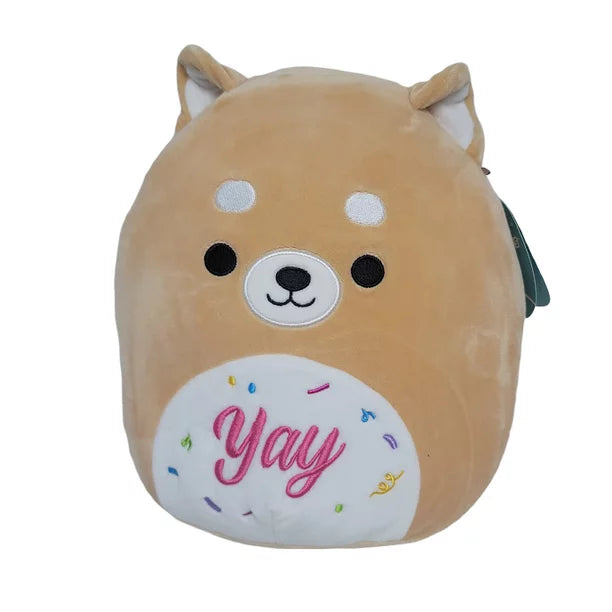 Squishmallows Angie the Shiba Inu with Yay on Her Belly 10