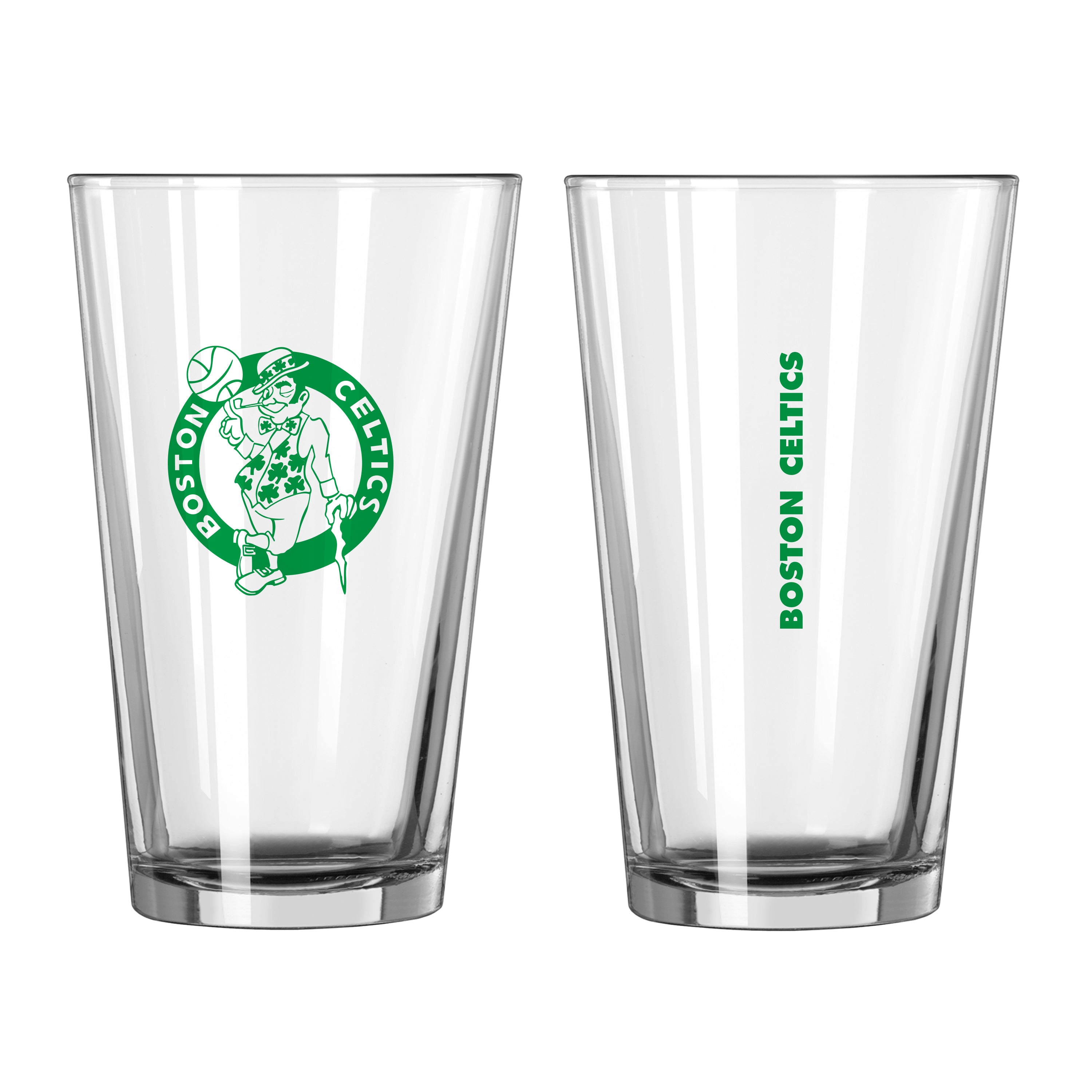 Boston Celtics 16oz Gameday Pint Glass | The Northwest Company | WOFSPORTS