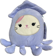 Squishmallows Karina the Cat in Squid Costume 8