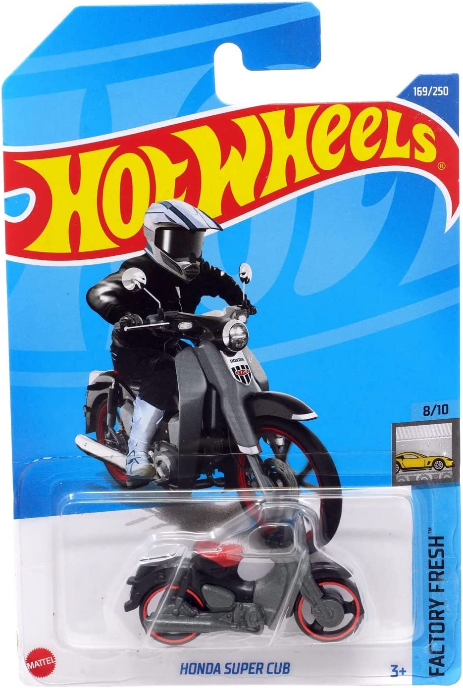 Hot Wheels Honda Super Cub Factory Fresh 8/10 169/250 - Assorted